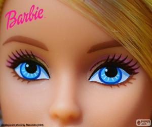 yapboz Barbie gözünde